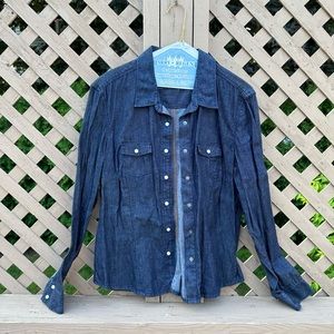 Gap denim chambray shirt